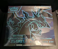 Phantasmal Flames Pokemon Center Exclusive Elite Trainer Box ETB Sealed - Image 1