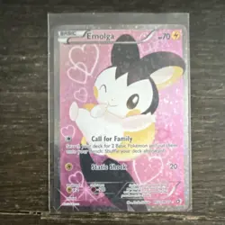 Pokemon Emolga Full Art Holo RC23/RC25 Legendary Treasures Collection English - Image 1