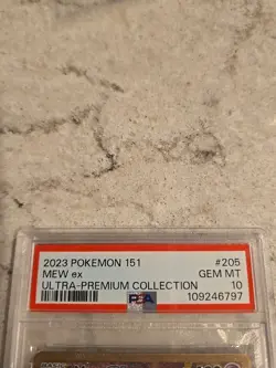 ✨ PSA 10 GEM MINT – Mew ex #205 | 2023 Pokemon 151 Ultra-Premium Collection ✨ - Image 2