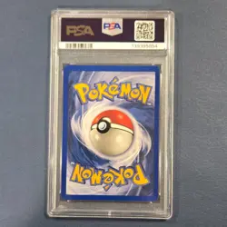 Pokemon Base Set Blastoise Holo Rare #2/102 PSA 8 1999 - Image 2