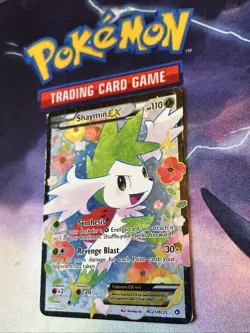 Pokemon TCG Shaymin EX Full Art RC21/RC25 Legendary Treasures Radiant Collection - Image 1