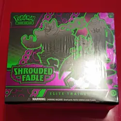 Pokemon TCG Elite Trainer Box Scarlet & Violet Shrouded Fable Promo Booster 2024 - Image 1