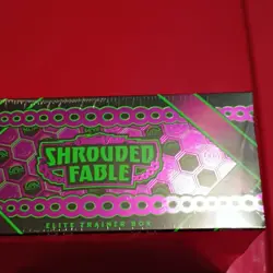 Pokemon TCG Elite Trainer Box Scarlet & Violet Shrouded Fable Promo Booster 2024 - Image 2