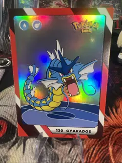 2025 Pokemon Kanto Full House - Silver Holo - Gyarados #130 - Image 1