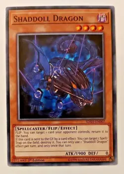 Shaddoll Dragon SDSH-EN007 Common 1st Edition Yugioh - Image 1