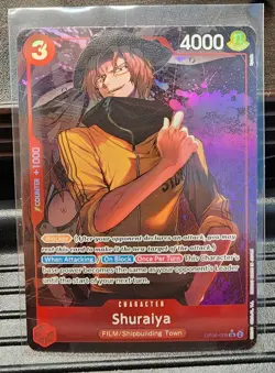 Shuraiya (Alternate Art) One Piece SR Wings of the Captain OP06-009 NM - Image 3