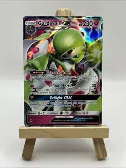 Pokemon Card Gardevoir GX 93/147 Burning Shadows Half Art Ultra Rare Holo NM - Image 1