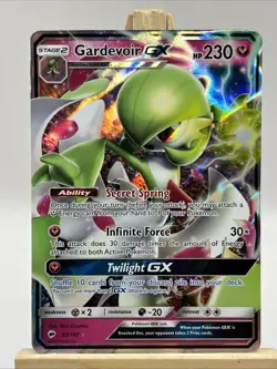 Pokemon Card Gardevoir GX 93/147 Burning Shadows Half Art Ultra Rare Holo NM - Image 2