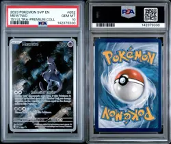 PSA 10 💎 Mewtwo 052 Sv: Scarlet & Violet Promo Cards Holo - Image 3