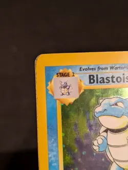 Blastoise 002/102 Holo Rare – Vintage Pokemon Base Set Card - Image 3