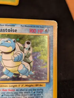 Blastoise 002/102 Holo Rare – Vintage Pokemon Base Set Card - Image 4