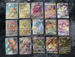 Pokemon Card Lot 15 Cards VMAX VSTAR EX Gengar Rayquaza Deoxys Pikachu & more NM - Image 1