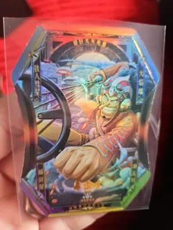 Usopp One Piece Collectible Thick Die Cut Trading Card - Image 2