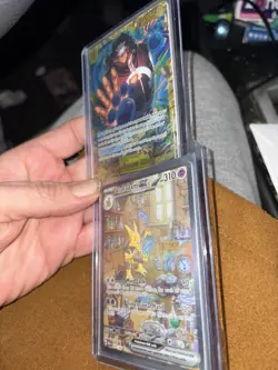 Pokemon Alakazam EX Holo & Bartholomew Kuma Collectible Card Lot - 2 Cards - Image 3