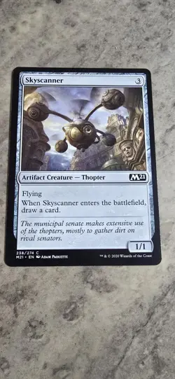 Skyscanner Core Set 2021 Regular Artifact Creature Common MTG NM - Image 1