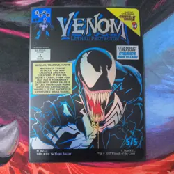 Venom, Lethal Protector/Eddie Brock MTG Spider-Man Mythic Borderless Foil #233 - Image 1