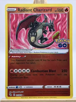 Radiant Charizard 011/078, Pokemon Go, Pokemon | NM - Image 2