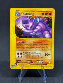 Nidoking 24/147 - Rare - Aquapolis Set - 2002 Pokemon WOTC Vintage - NM/LP - Image 1