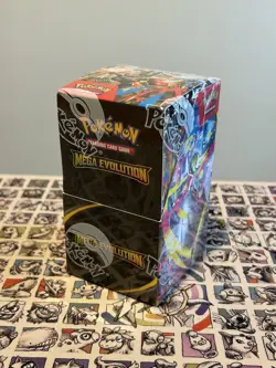 Pokemon TCG Mega Evolution Half Booster Box 18 Packs - Brand New and Sealed - Image 1