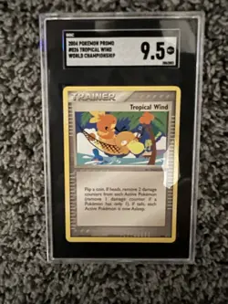 2004 Tropical Wind World Championships SGC 9.5 Pokemon Promo - Image 1