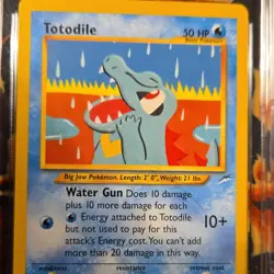 Totodile 85/105 Neo Destiny Common CGC 10 English Pokemon TCG 2002 - Image 3