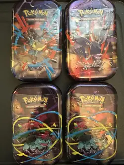 Pokemon TCG: 4 Mega Heroes Mini Tins - Image 1