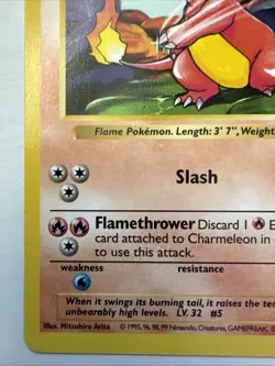 Pokemon TCG *1999 Base Set Shadowless Charmeleon #24/102* - Image 5