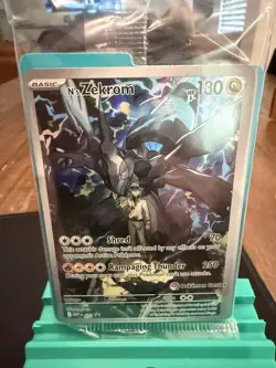 N’s Zekrom 031 Ascended Heroes ETB Promo Pokemon Center PC Stamped Sealed - Image 1