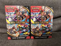 Pokemon TCG: Mega Evolution Booster Bundle X2 In Hand Free Shipping - Image 1