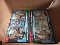 Pokemon TCG Greninja ex and Kingdra ex Special Collection Box LOT 10 - Image 1