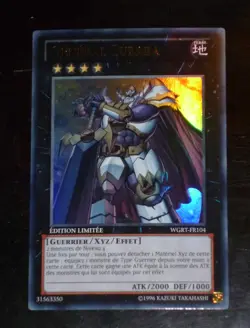Yu-Gi-Oh ULTRA RARE CARD CARTE WGRT-FR104 GENERAL ZUBABA FR LA GUERRE DES GEANTS - Image 1