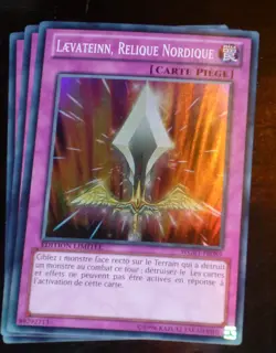 Yu-Gi-Oh SUPER RARE HOLO CARD CARTE WGRT-FR089 LAEVATEINN RELIQUE FR VF NEUF - Image 1