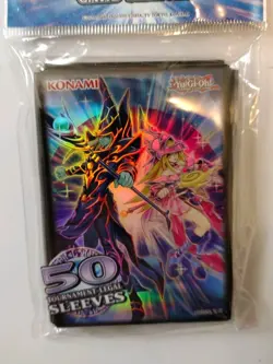 Yu-Gi-Oh Official Konami The Dark Magicians Card Sleeves 50ct Sealed - Image 3