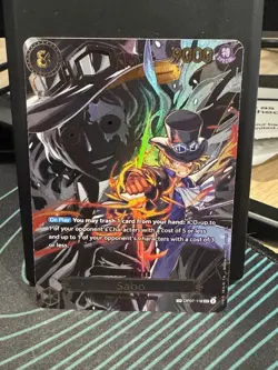 One Piece Sabo OP07-118 {SP} Carrying On His Will OP13 ENG Near Mint!! - Image 1