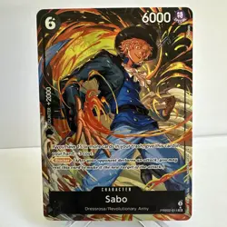 One Piece - PRB02-014 - Sabo - Alt Art ENG - Image 1