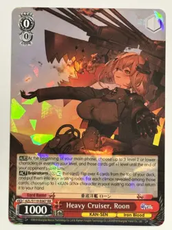 Heavy Cruiser, Roon Double Rare Azur Lane Vol. 2 AZL/S119-E067 RR NM - Image 1