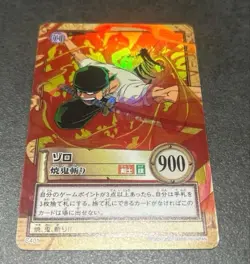 Roronoa Zoro C401 Carddass Bandai 2001 Vintage One Piece Card Game Japanese NM - Image 1
