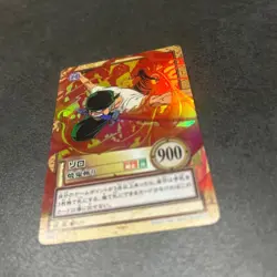 Roronoa Zoro C401 Carddass Bandai 2001 Vintage One Piece Card Game Japanese NM - Image 3