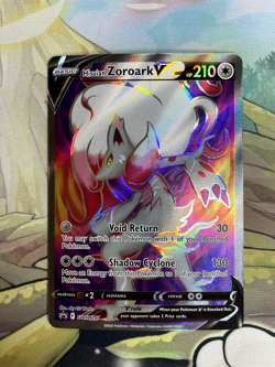 Pokemon TCG: Hisuian Zoroark V SWSH297 SWSH: Sword & Shield Promo Cards Holo - Image 1