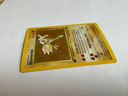 Hitmonlee 7/62 Fossil Holo Pokemon Card Near Mint First Edition Holofoil - Image 4