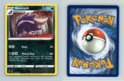 Skuntank #115/192 SWSH Rebel Clash Uncommon Pokemon 2020 TCG Card - Image 1