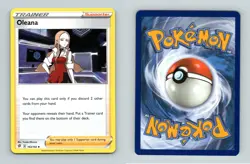 Oleana #163/192 SWSH Rebel Clash Uncommon Pokemon 2020 TCG Card - Image 1