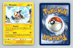 Morpeko #73/192 SWSH Rebel Clash Uncommon Pokemon 2020 TCG Card - Image 1