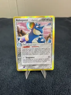 Nidoqueen 7/101 Holo Rare EX Hidden Legends 2004 Pokemon Card LP - Image 1