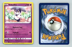 Indeedee #88/192 SWSH Rebel Clash Uncommon Pokemon 2020 TCG Card - Image 1