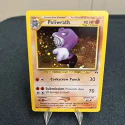 Poliwrath Neo Discovery 9/75 Rare holo NM - ungraded Pokemon Card - Image 1