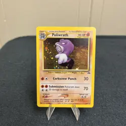 Poliwrath Neo Discovery 9/75 Rare holo NM - ungraded Pokemon Card - Image 2