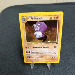 Poliwrath Neo Discovery 9/75 Rare holo NM - ungraded Pokemon Card - Image 3