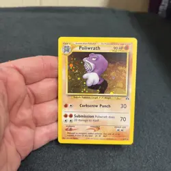 Poliwrath Neo Discovery 9/75 Rare holo NM - ungraded Pokemon Card - Image 4
