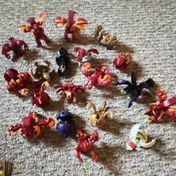 Large Lot of Bakugan Figures, Cores, and Cards. - Image 2